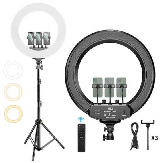 LED RING SELFIE LIGHT M22S / SOFT RING LIGHT – Image 3